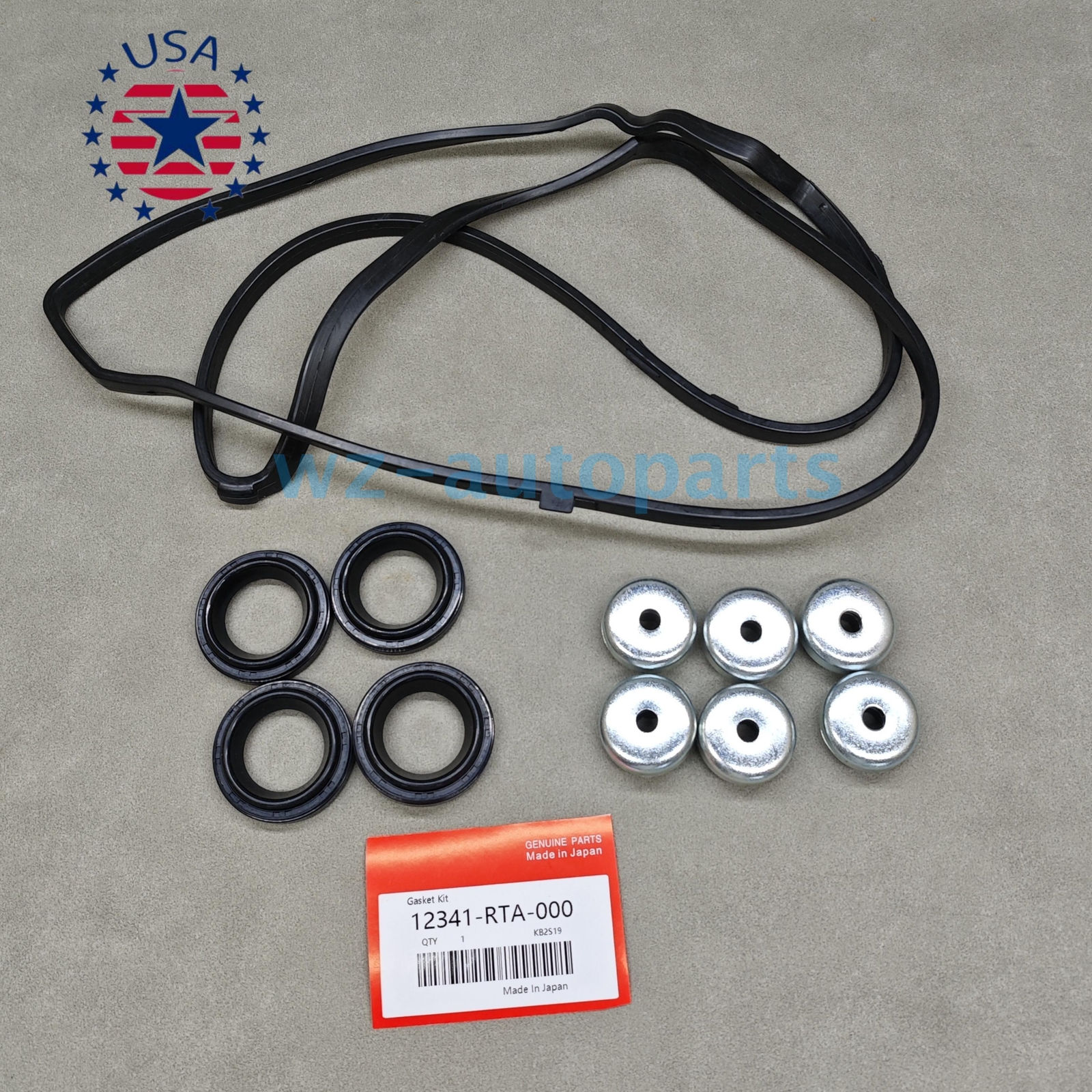 OEM New VALVE COVER GASKET SET For FOR HONDA ACURA 2.4 12030-RTA-000 USA