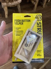 Hunter's Specialties Strut Push Button Yelper Turkey Hunting Game Call 07056 NEW