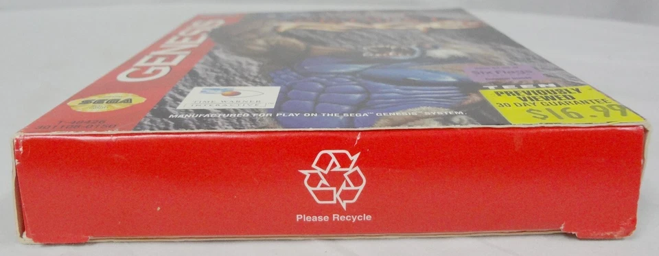 Sega Genesis (1995) Primal Rage Video Game w/ Original Box & Cartridge! - Image 3 of 4