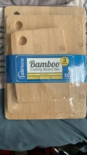 Lexihome Bamboo Cutting Board 3 Pack New!