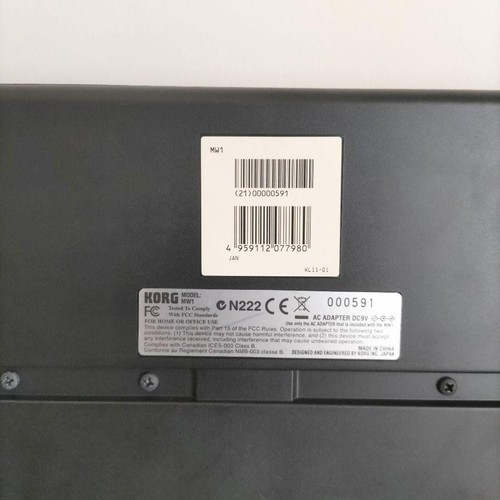 KORG microSTATION 61-Key Synthesizer Keyboard 120 - Picture 12 of 20