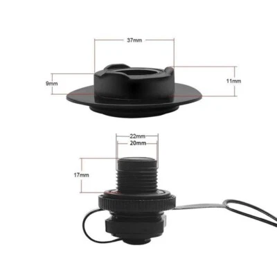 Valve d'air Perfect Fit pour bateaux gonflables Intex/Jilong gardez votre bateau