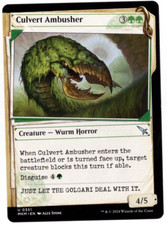 (x4) Culvert Ambusher 0351 Showcase Uncommon Non Foil Karlov Manor MTG NM