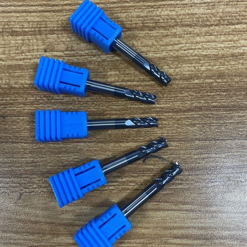 5pcs HRC45 D5 *4F tip diameter 5mm 4 Flute End Mill CNC Milling Cutter Bits - Picture 2 of 9