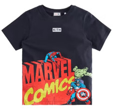 Kith x Spider-Man "Avengers" Kids Classic T-Shirt Size 3