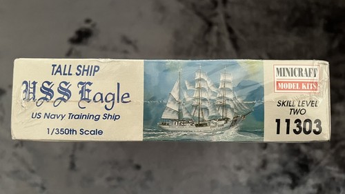 Minicraft 1/350th scale Tall Ship USS Eagle US Navy Training Ship Open Box - Picture 3 of 6