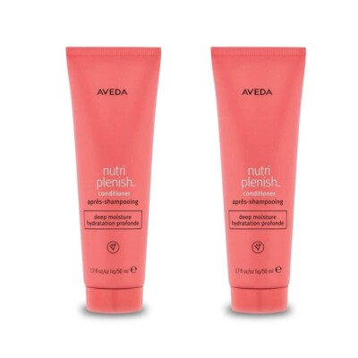 2 X Aveda Nutri Plenish Conditioner Deep Moisture Hydration 1.7oz/50ML  New