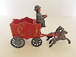 antique toy wagon