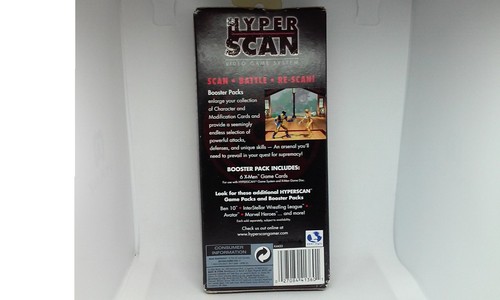 HYPER SCAN X Men Booster Pack 6 Game Cards Video Game Cartoon Network Mattel 06 - Picture 4 of 7
