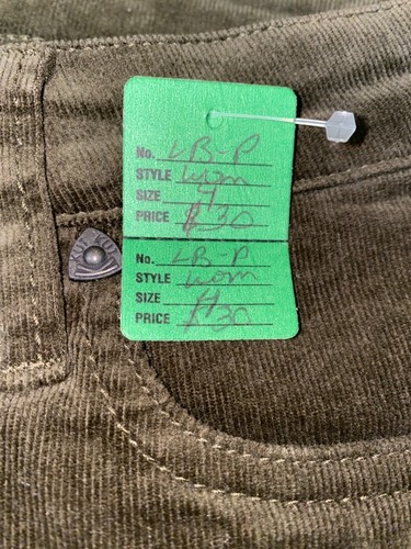 Kut From The Kloth Diana Skinny Corduroy Pants Women Size 4 Khaki Green Stretch - Picture 3 of 8