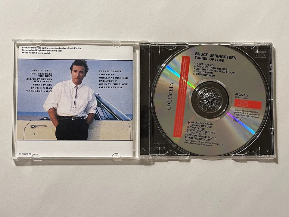 Bruce Springsteen - Tunnel Of Love, CD, Sehr Guter Zustand - Bild 2 von 3