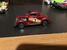 Universal Products Diecast 36 Ford Coupe Red Box 1