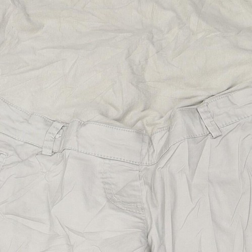 H&M Womens Beige Cotton Blend Chino Trousers Size W36 L32 - Picture 11 of 12