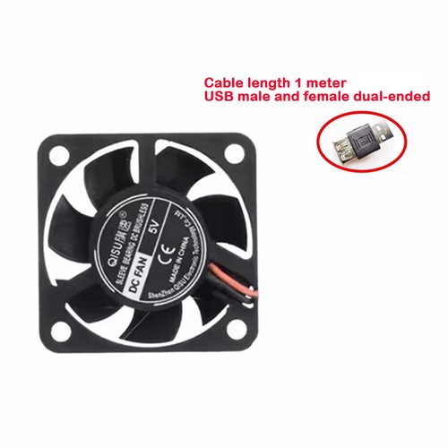 40mm x 40mm x 10mm 4010 5V Hydraulic Bearing Brushless DC Cooling Fan USB - 第 17/17 張圖片
