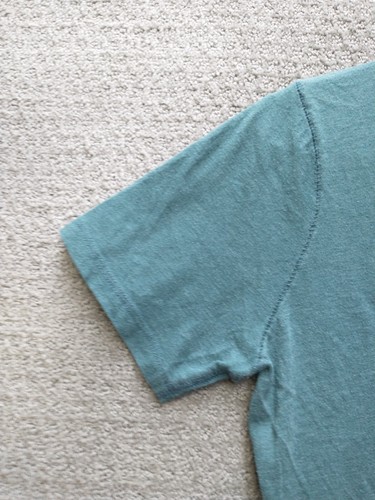 Aeropostale Shirt Womens Medium Short Sleeve Blue Green Teal Logo Ladies - Picture 14 of 14