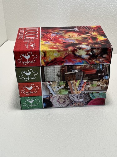 Cardinal Puzzles 1000 pc Puzzle 14" x 22" Lot Of 4 - NEW - Picture 7 of 7