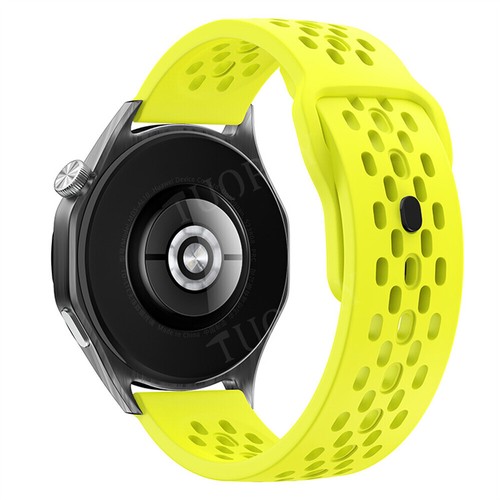 Pulsera deportiva de silicona universal correa de reloj repuesto 18/20/22 mm - Imagen 48 de 48
