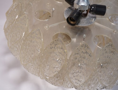 True Vintage Panton Impresionante XXL Diseño Lámpara de Techo Plástico Metal - Imagen 7 de 12