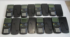 Lot of 8 Texas Instruments TI-83 Plus Graphing Calculator