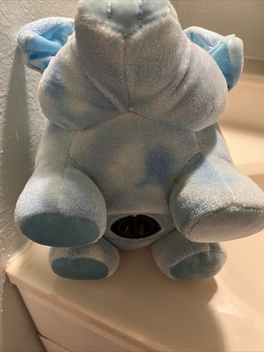 DAN DEE COLLECTORS CHOICE 12 INCH BLUE PLUSH PIG STUFFED COIN BANK PIGGY... - Picture 7 of 9