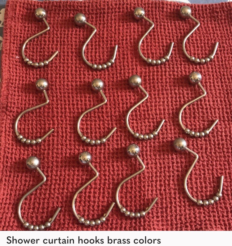 shower curtain hooks rings