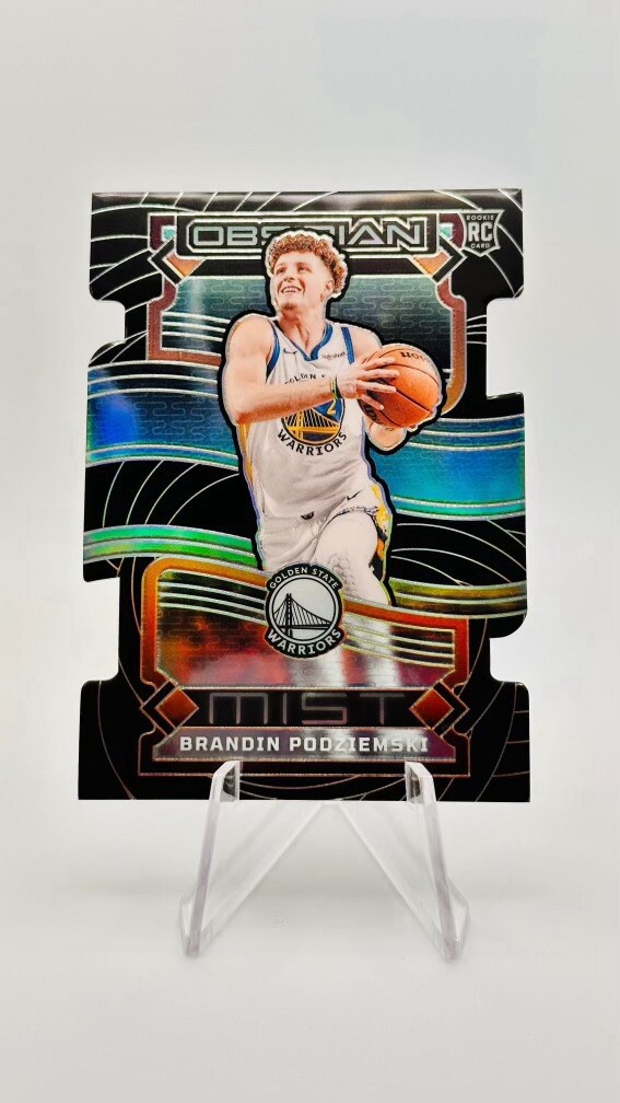 🌊 2023-24 Panini Obsidian MIST Brandin Podziemski, Case Hit SSP, #6, Warriors
