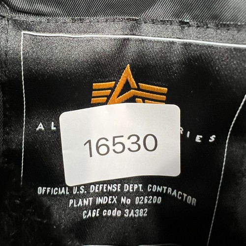 ALPHA INDUSTRIES X J Balvin Jacke Herren 2XL Schwarz Bomber Tactical Streetwear - Bild 13 von 13