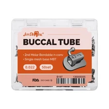 Dental Orthodontic Buccal Tubes 2nd Molar Tube MBT 022 Mesh Base Non-convertible