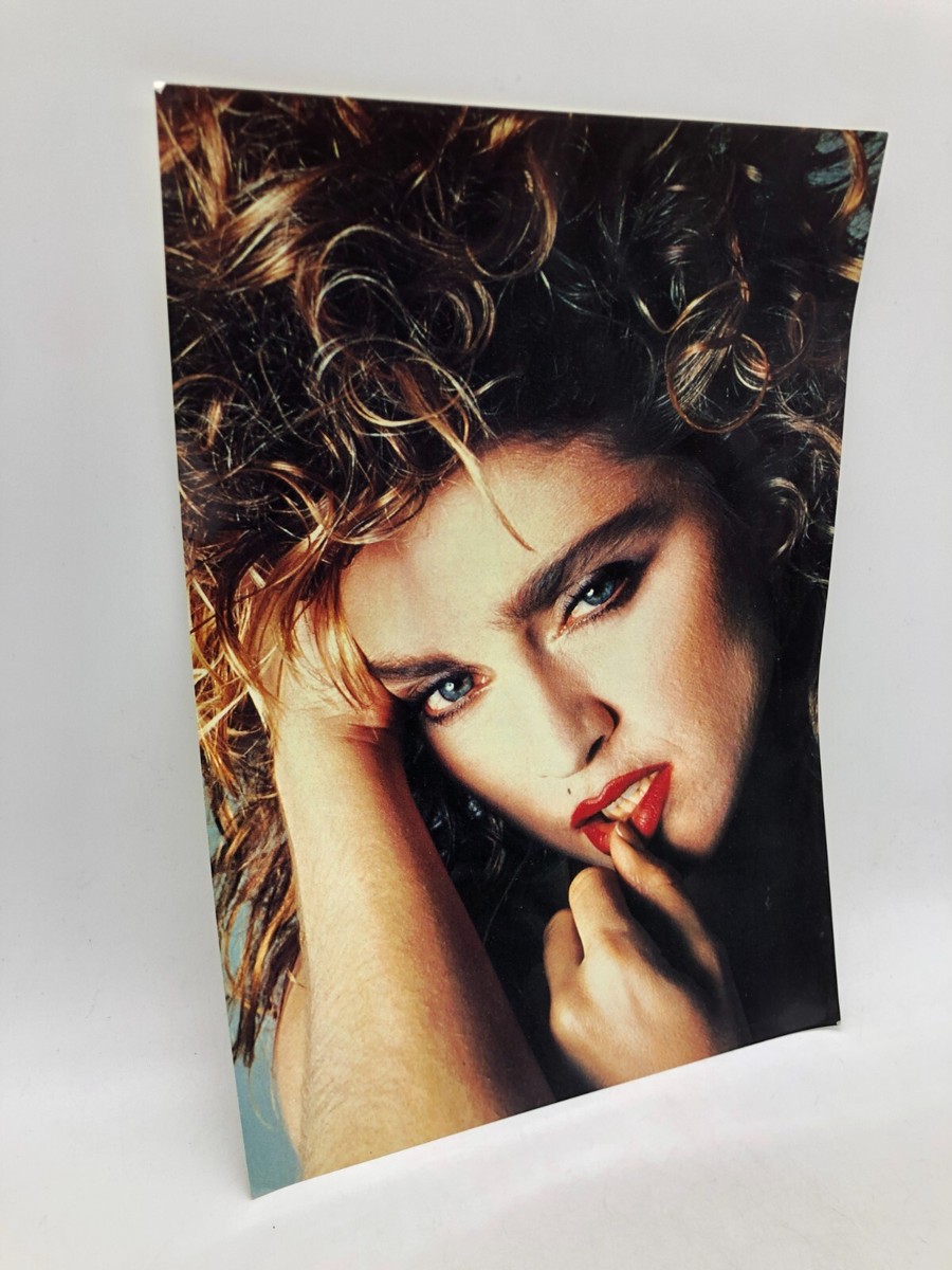 NOS 80s Madonna Promo Photo Card Poster 9.5