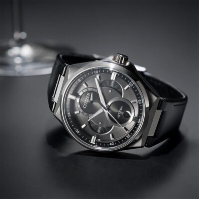 Citizen Eco-Drive BU0060-09H Attesa Gray Analog Black