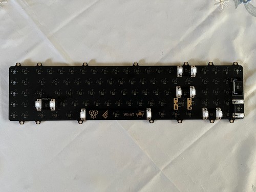 Geonworks W1-AT custom mechnical keyboard + case + accessories + extra plates - Zdjęcie 12 z 19