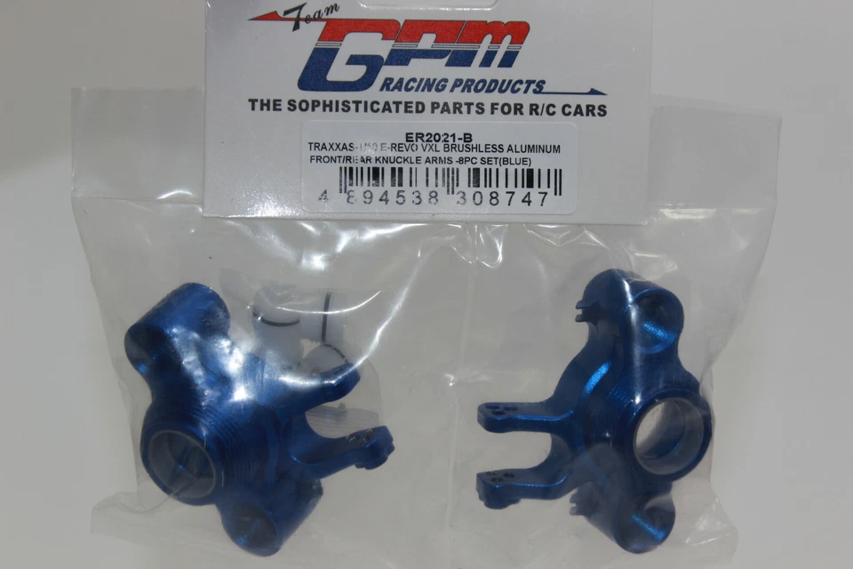 GPM ER 2021 B Blau Alu Radträger links und rechts E-Revo VXL 2.0 NEU in OVP - Bild 3 von 4