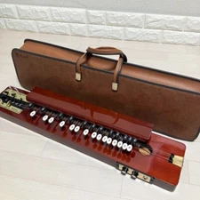 SUZUKI Taishogoto SAKYU Soprano Electric Harp Koto W/ Case 