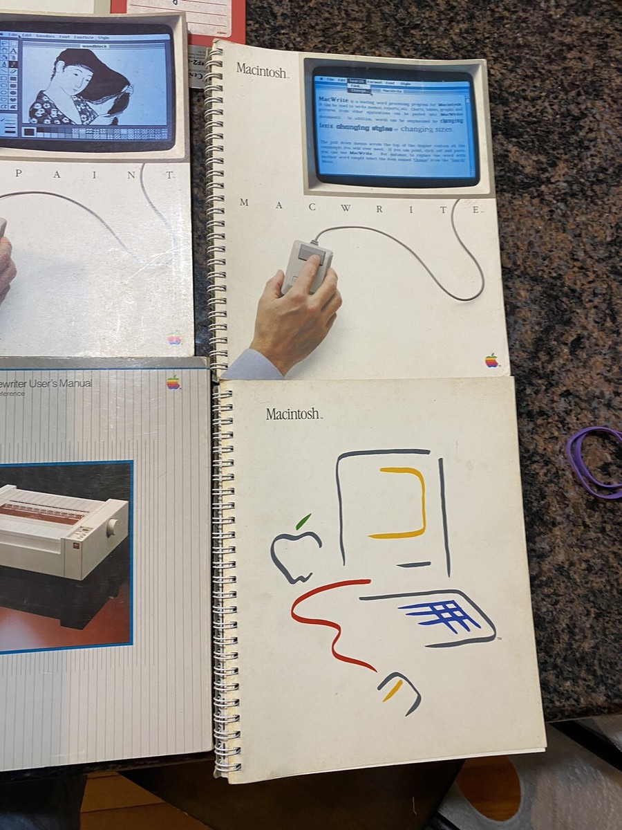 ⭐︎bikeman⭐︎ Macintosh philosophy The Original Mac 128k, Apple Macintosh M0001 Computer (Lot