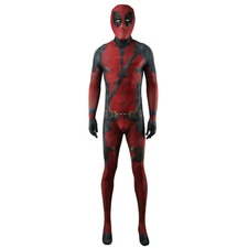 Deadpool 3 Jumpsuit Wade Winston Wilson Cosplay Stage Bodysuit Costume Halloween