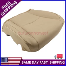 For 04-09 Lexus RX330 RX350 Driver Bottom Replacement Leather Seat Cover Tan