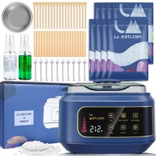 Smart Waxing Kit Wax Warmer For Hair Removal With Digital Display, 4.41lbs/2kg H