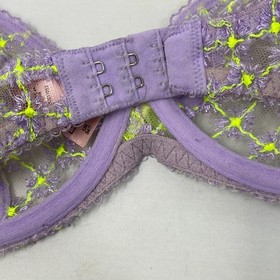 Agent Provocateur Nancee Lilac Yellow Bra 34C