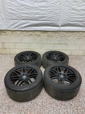 2012 Camaro Ss Forgestar F14 Wheel Rim Tire Set 20x11 20x9 Continental Tires