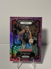 2024 PANINI PRIZM MONOPOLY ALLISHA GRAY 1/5 SSP PINK MILLIONAIRE SHIMMER WNBA