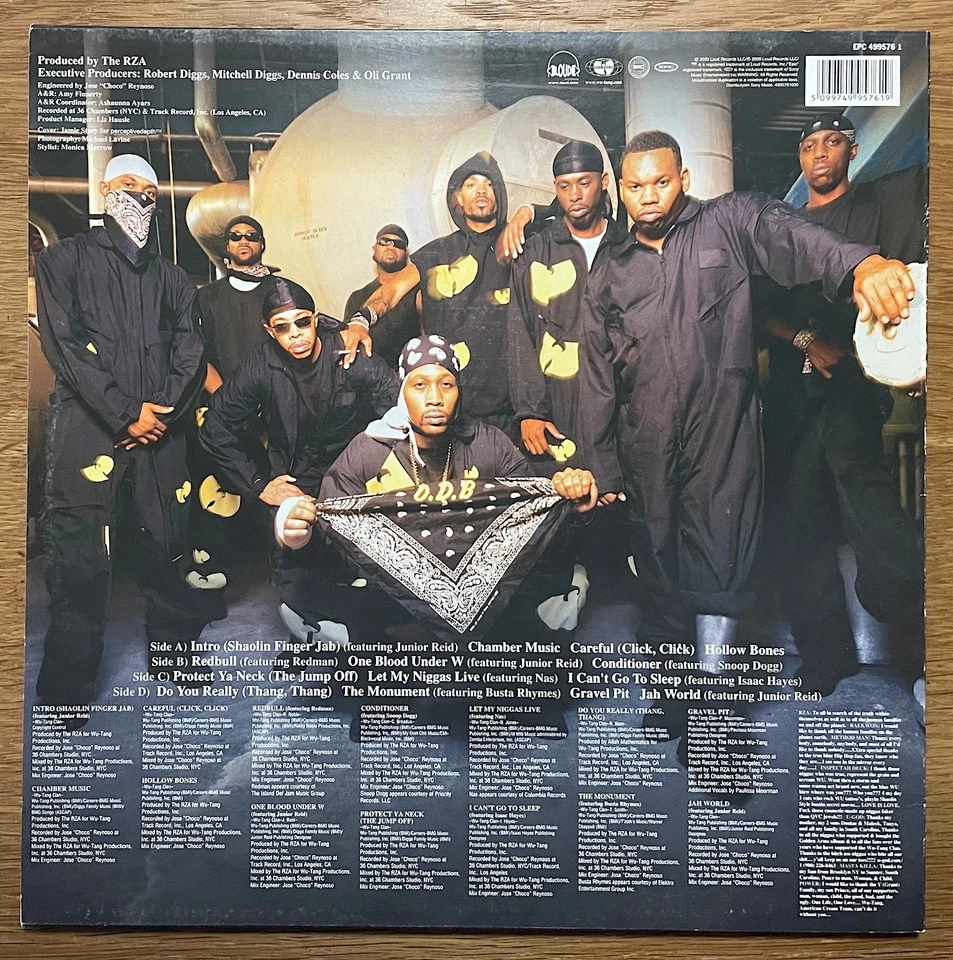 2 LP WU-TANG CLAN The W HIP HOP gangsta BOOM BAP - Bild 2 von 3