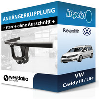 Westfalia AnhäNgekupplung Starr Passend für VW Caddy III / Life 03.2004-05.2015