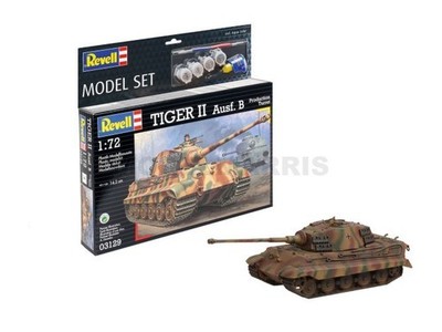 REVELL 63129 1/72 Modellbausatz Tiger II Ausf. B