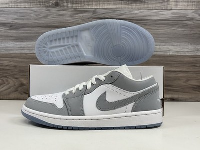 Women's Air Jordan 1 Low ''Wolf Grey'' Ice Soles | Multiple Sizes | DC0774 105