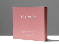 Drowsy Silk Standard Pillowcase In Damask Rose, New
