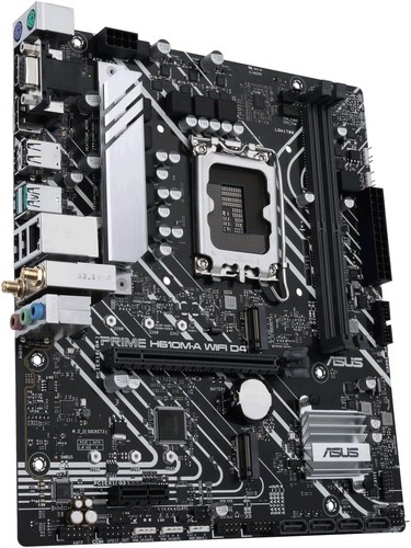 ASUS Prime H610M-A WiFi D4 Mainboard Sockel Intel LGA 1700 (Intel H610, mATX, Wi - Bild 4 von 9
