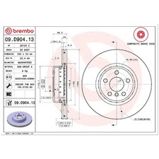 2x Bremsscheibe vorne für BMW Z4 G29 | 26215880