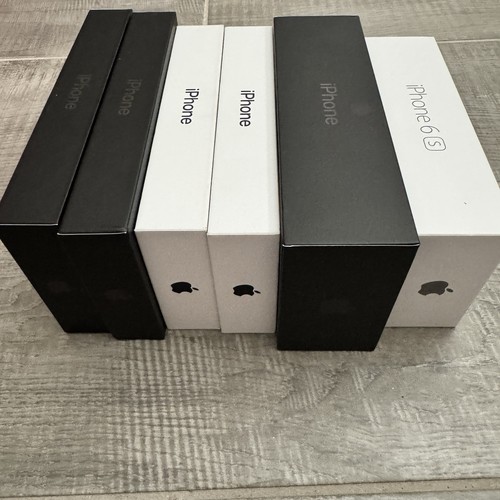 Lot Of 6 iPhone Empty Boxes 13 Pro Max 15 Pro 6s 11pro Max - Photo 4 sur 24