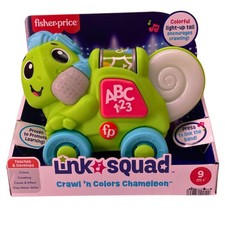 Fisher Price Link Squad Crawl n Colors Chameleon Toy New