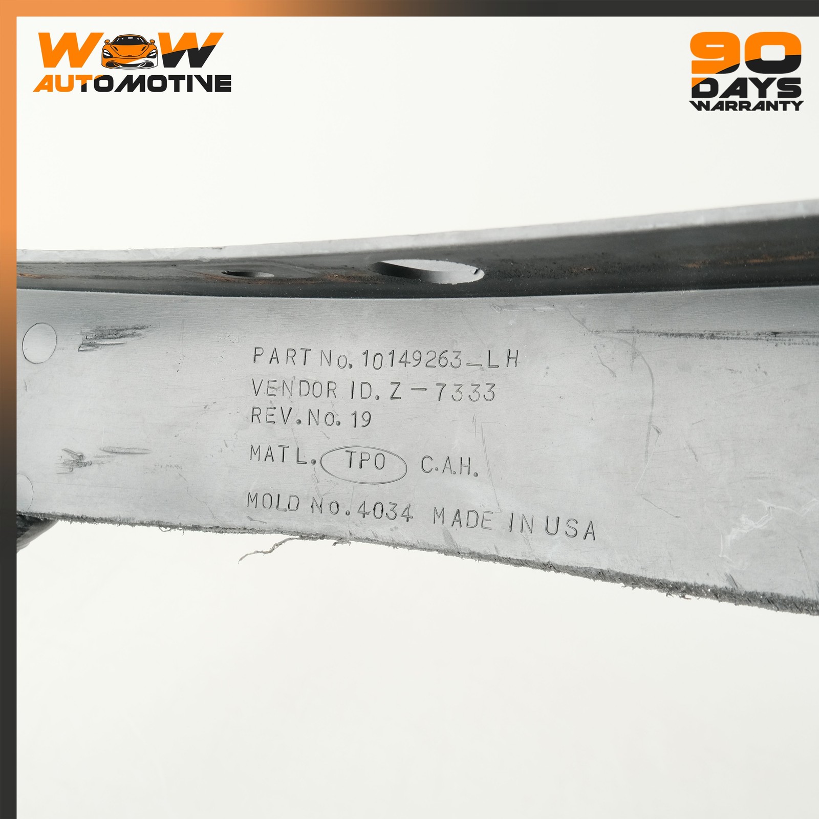 Chevrolet Corvette 1991-1996 Front Right Lower Front splitters Set